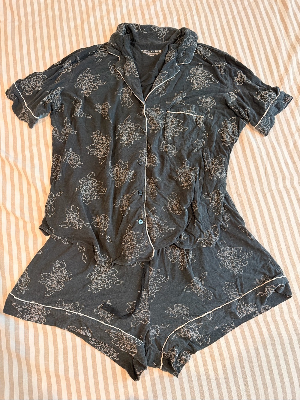 Victoria's Secret Floral Short Pajama Set